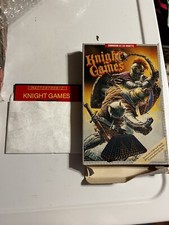 UNTESTED Vintage Knight Games - Mastertronic - Commodore 64/128 w/ Box