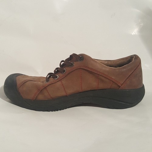 Keen Oxfords Comfort Lace Up Women's Shoes Size 6.5 M Brown Suede - Picture 4 of 10