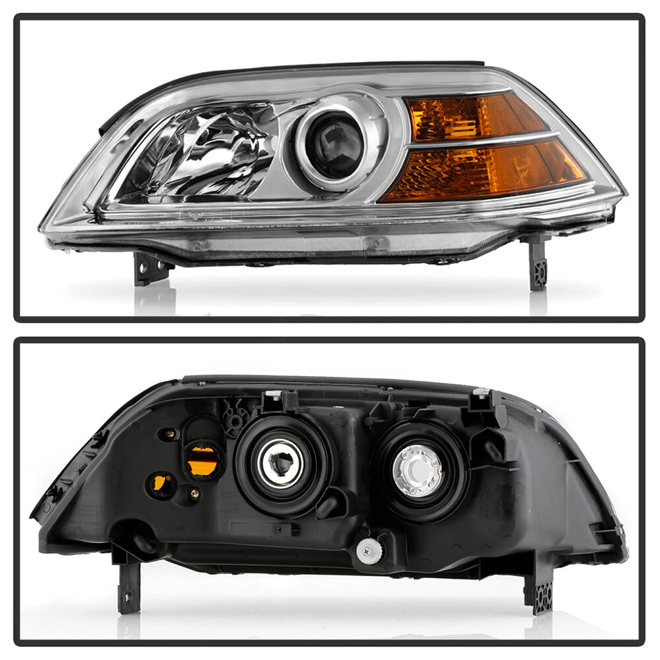 2004 2005 2006 Acura MDX Headlights Headlamps Replacement 04 05 06 Left+Right - Image 3 of 4