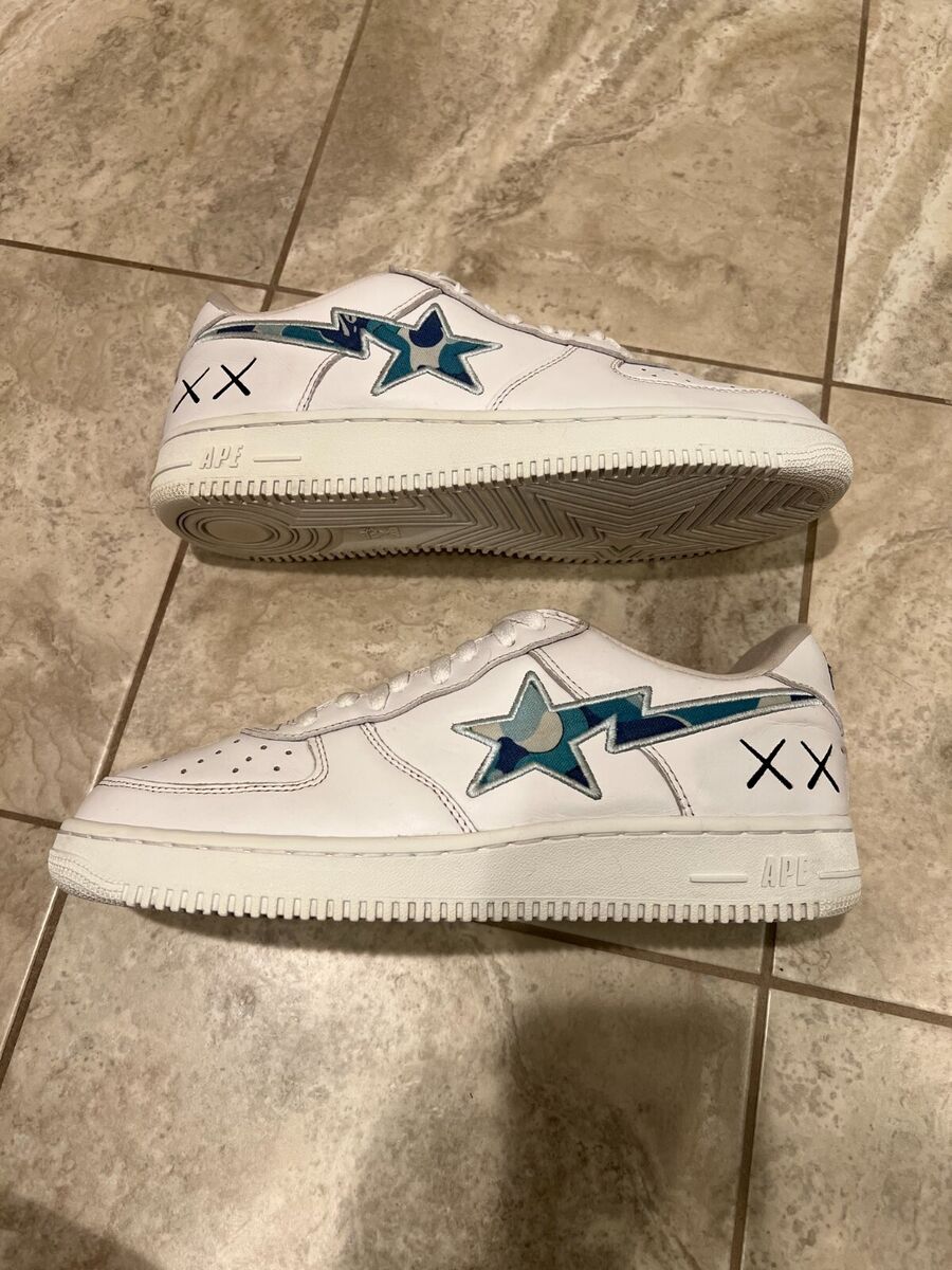 EXTREMELY RARE, A Bathing Ape Bapesta Low, Men's US Size 12 EXTREMELY RARE, A Bathing Ape Bapesta Low, Men's US Size 12