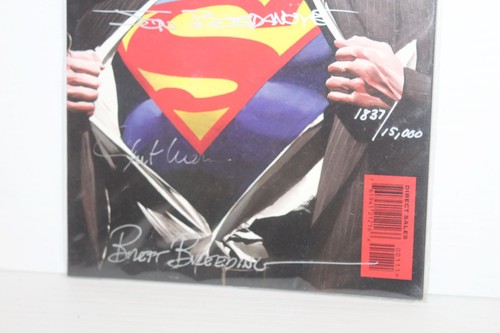 Superman Forever #1 Signed - Alex Ross, Jurgens, 6 Autos DC DFE Edition w/ COA - Picture 7 of 13
