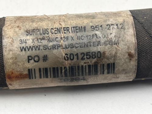 3/4" x 12" JIC 12F x 12F 3000 psi NRP Jones - Picture 4 of 8