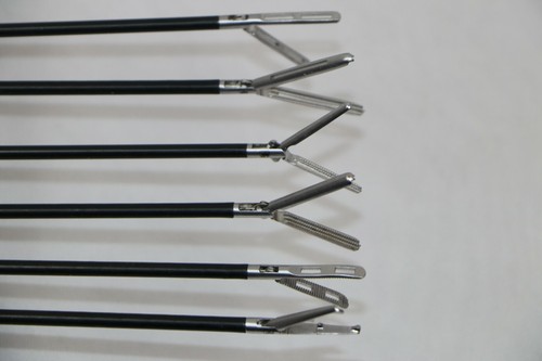 Laparoscopic Crocie Olmi Hemostasis Debakey Fenestrated Grasper Forceps Inserts - Picture 9 of 11