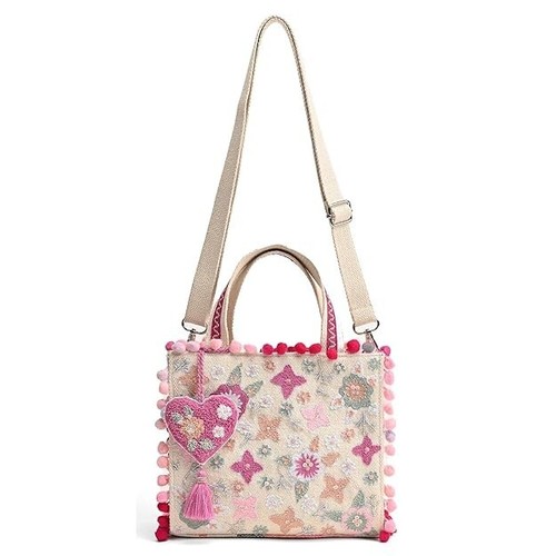 Luxury Boho Girl Women Handbag Crossbody Shoulder Purse Jacquard Embroidery - Bild 2 von 7