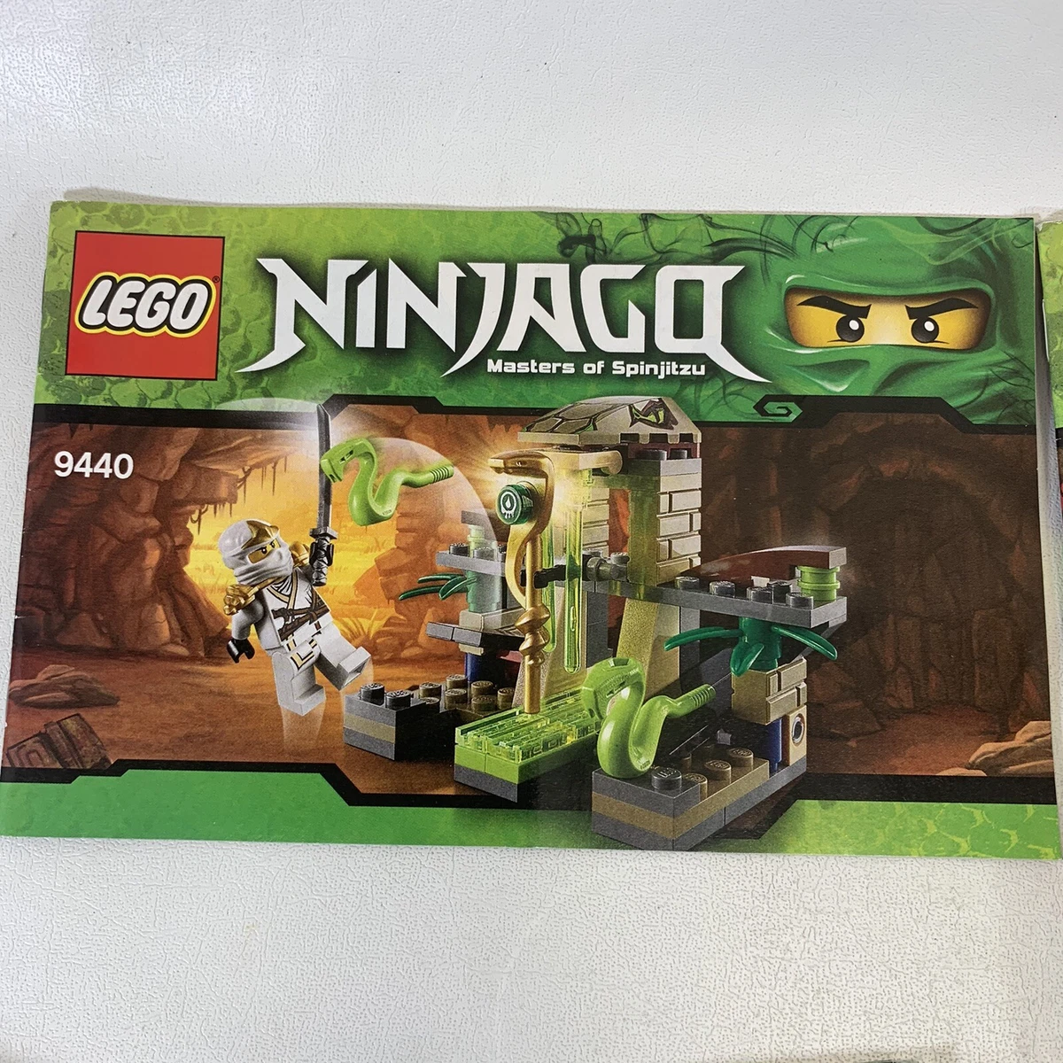 Lego Ninjago Books 9440 9441 9442 9443 9442 1&amp;2 9447 Bricks | eBay