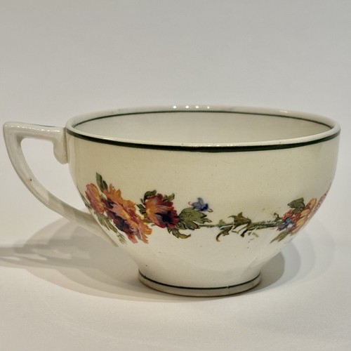WH Grindley & Co The Fleurette Windsor Ivory Ironstone Tea Cup Made in England - Picture 6 of 13