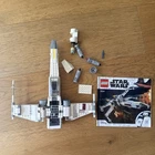 LEGO Star Wars 75301 Partial X-wing (Missing Parts) Instructions Included