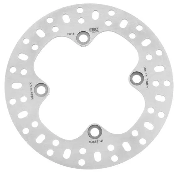 Rotor de freno EBC, trasero MD6292D YAMAHA GRIZZLY 550 4x4 GRIZZLY 700 4x4 sólido 162535 Foto 3 de 4