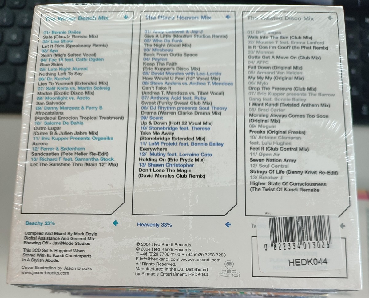 Hed Kandi: Disco Kandi-The Mix by Various Artists (CD, 2007