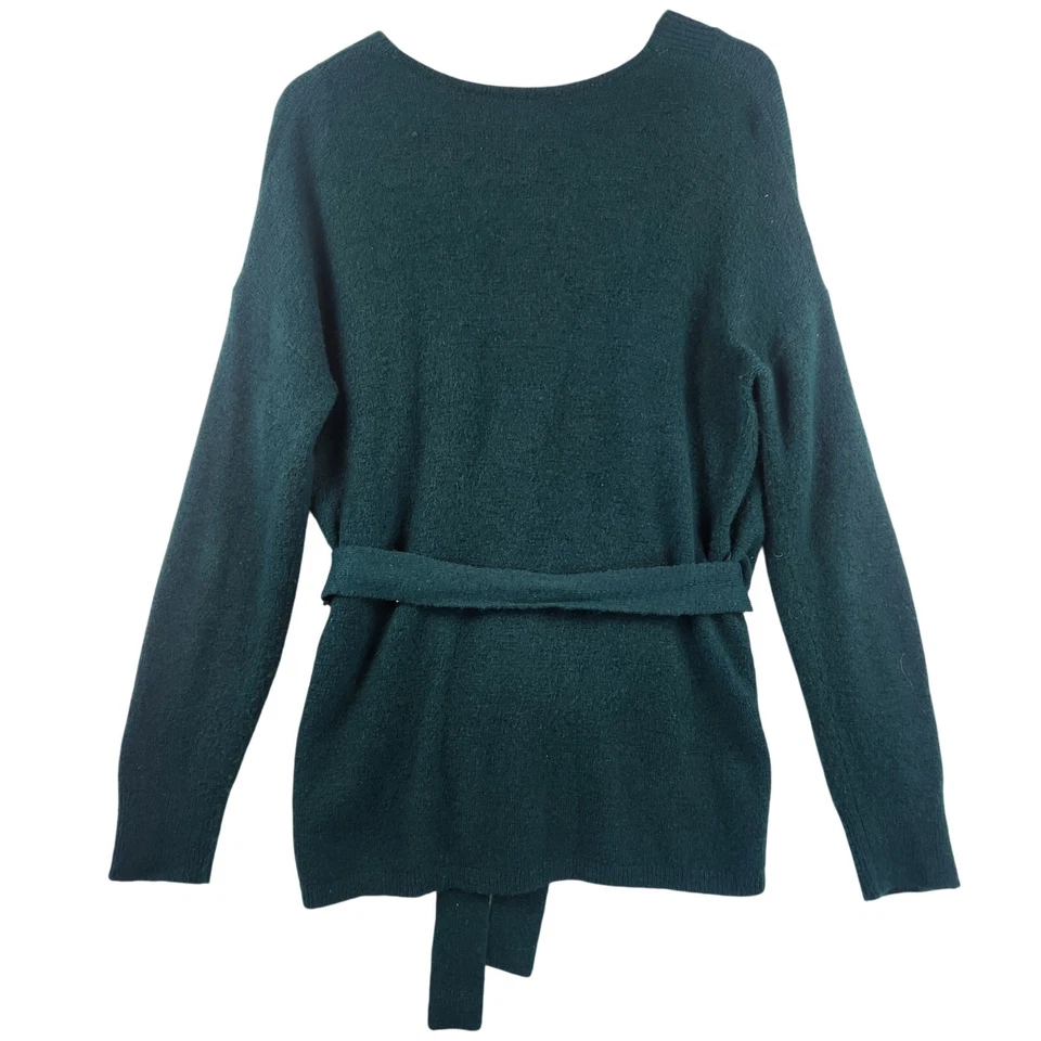 Suéter envolvente sintético Express (RN55285) para mujer talla XL (?) Hunter verde manga larga Foto 2 de 4