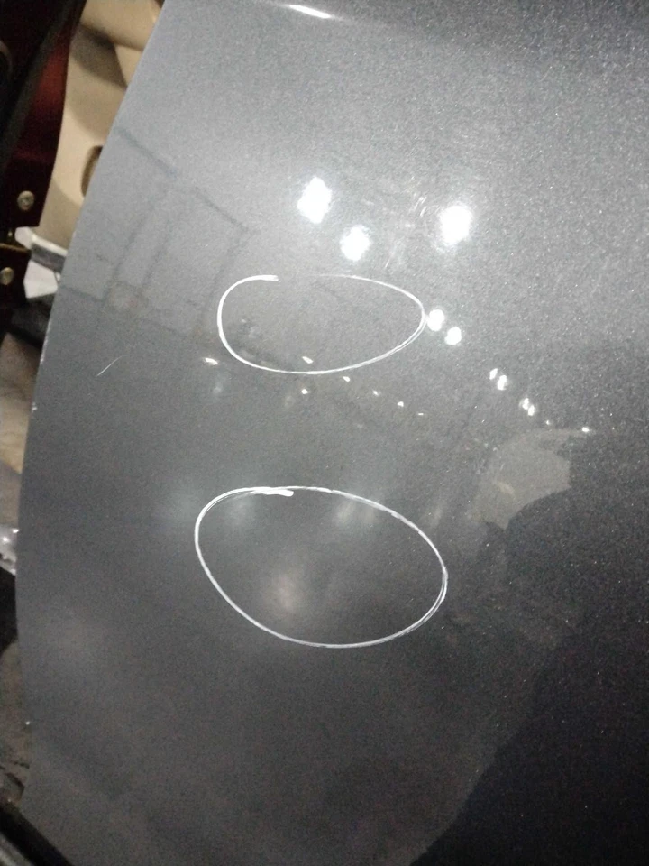 2007-2011 Toyota Camry Left Rear Door Grey OEM Used with Minor Dings - Image 3 of 4