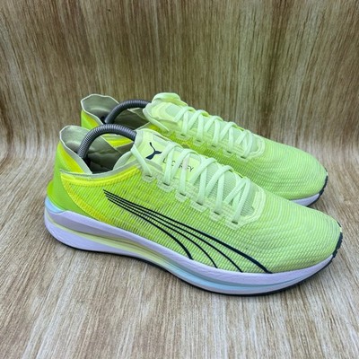 Puma Electrify Nitro Running Shoes Men's 10 Fizzy Light Yellow Alert 195173-11