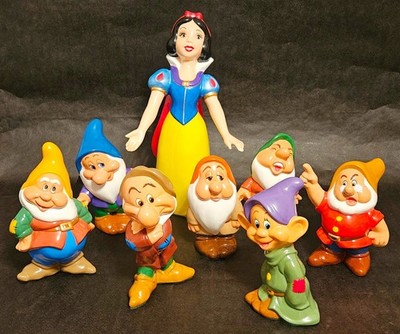 Disney Snow White & The Seven Dwarfs Hand Painted XL Ceramic