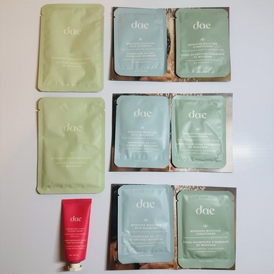 DAE 2 Monsoon Moisture Mask+3 Milk Shampoo &Conditioner+1 Cactus Fruit. Haircare