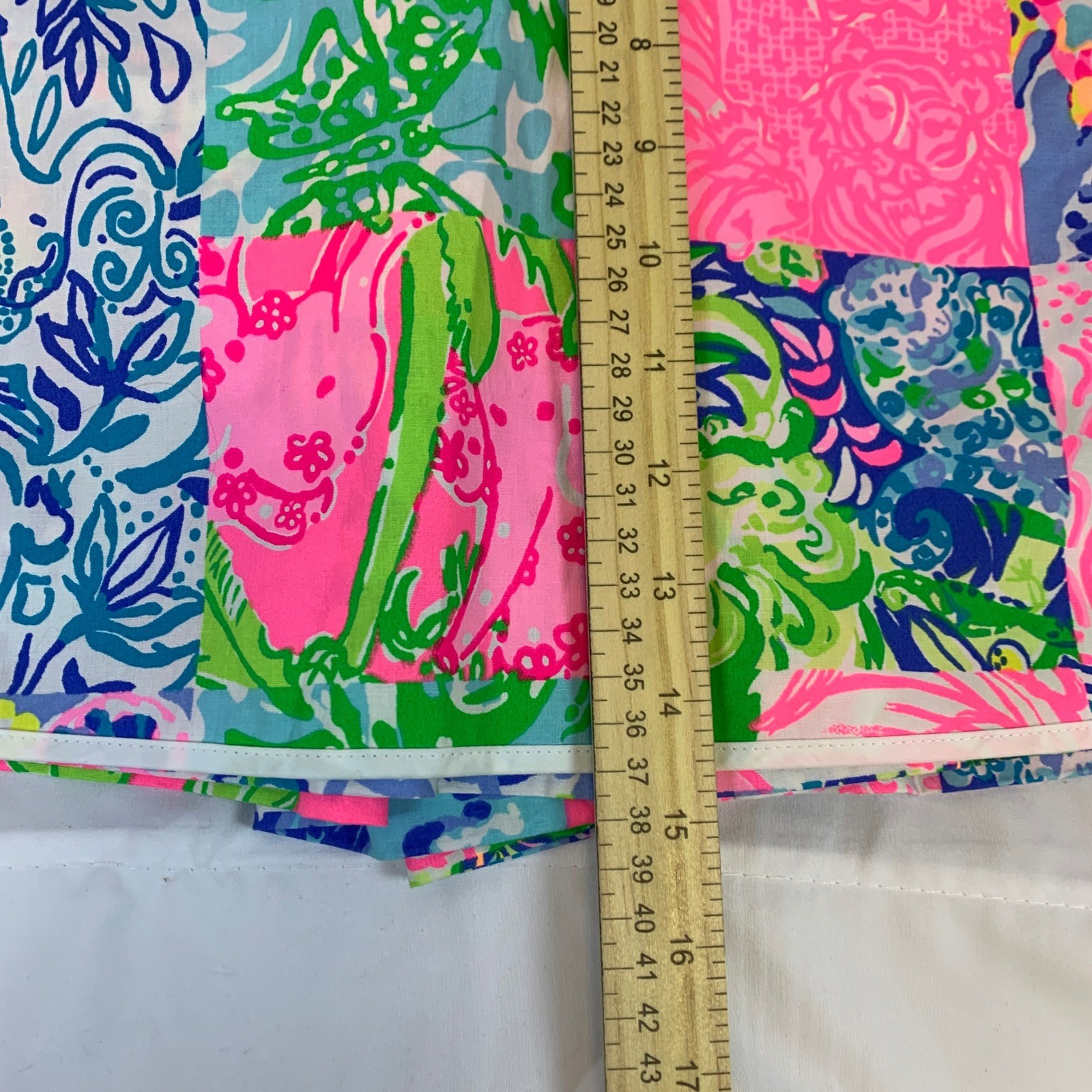 Lilly Pulitzer Patchwork Wrap Skort Multicolor Vi… - image 11