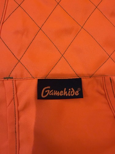 GAMEHIDE SIZE MEDIUM FRONT LOADER VEST ORANGE BLAZE HUNTING 3CV - Picture 5 of 11