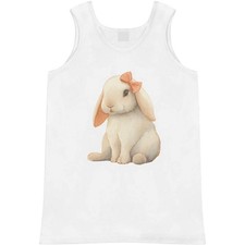 'Cute Bunny with Bow' Adult Vest / Tank Top AV057461