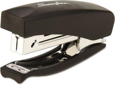 Soft Grip Stapler, 20 Sheet Capacity, Compact, Handheld Stapler, Black (09901)
