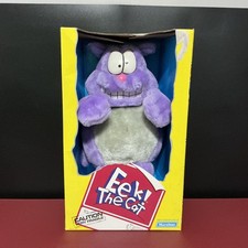Eek The Cat Marchon Plush 14 inch Vintage 1992 - In Box - Some Wear