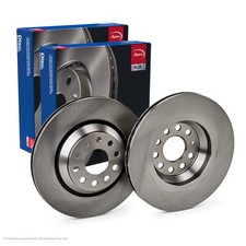 2X APEC Rear Brake Discs for VW ATLAS 2019- 310mm Vented SDK6480