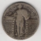 1928 STANDING LIBERTY QUARTER 25¢ COIN 90% SILVER UNITED STATES OF AMERICA USA
