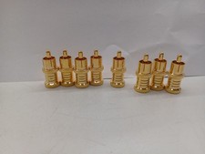 LUXMAN JPT-10 RCA Plug 8pcs Used JP 2