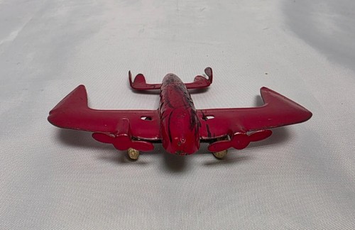 Antiguo avión de juguete de acero prensado misterioso Wyandotte Stratos Buck Rogers de 1930 - Imagen 5 de 6