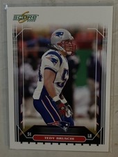 2006 Score Football Card #165 Tedy Bruschi New England Patriots Football Card