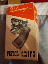 Pochmayr Pistol Grips C - Army- L- Blk- Vintage Empty Box.