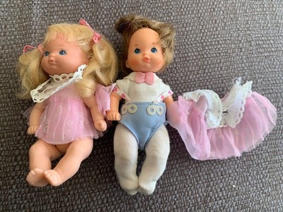 Vintage Heart Family Baby Kleinkind Kind Puppe - 1976