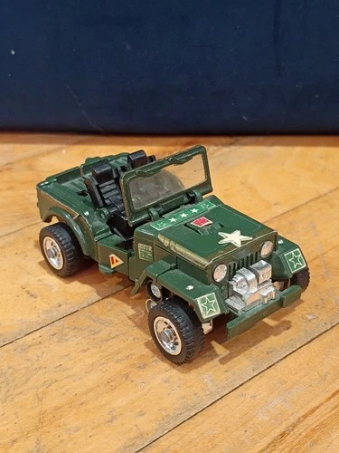 VINTAGE 1985 TRANSFORMERS G1 HOUND MILITARY JEEP  FIGURE ONLY / NO MIRRORS
