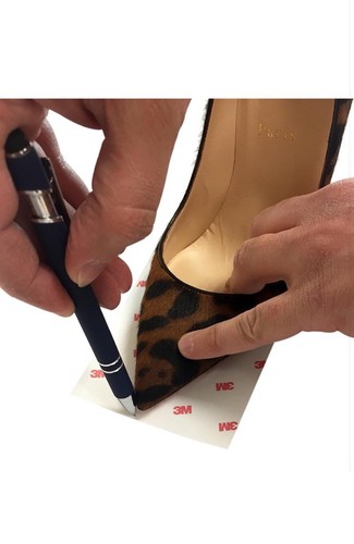 Protector de suela 3M cristalino para tacones inferiores rojos Christian Louboutin - Imagen 8 de 8