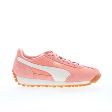 Puma Easy Rider Vintage 40077319 Womens Pink Suede Lifestyle Sneakers Shoes