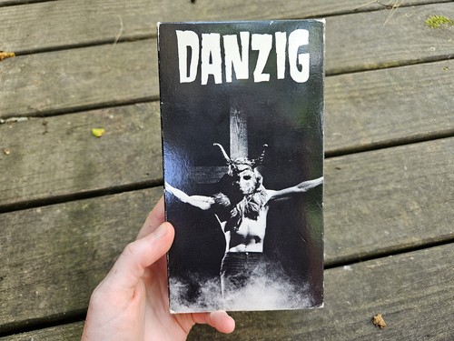 Danzig VHS 1990 Music Videos Interviews 40 Min Run Time Heavy Metal Rock