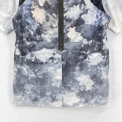 MARNI Abstract Print Cotton Top Womens US 8 Short Sleeve Tunic Voile IT 44 - Picture 8 of 18