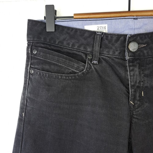 Women's Gap 1969 black denim always skinny jeans size 27/4 Fall '09 - Picture 2 of 15