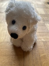 TY Beanie Baby Plush Frostiness Polar Bear Soft Toy 6"