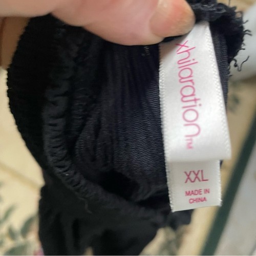 Xhilaration off the shoulders Black plus xxl Rayon Flowing - Picture 5 of 6