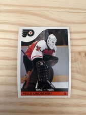 1985-86 O-Pee-Chee #110 Pelle Lindbergh Mem. - Philadelphia Flyers (invM24)