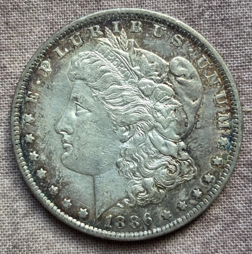 1886-O $1 Morgan Silver Dollar