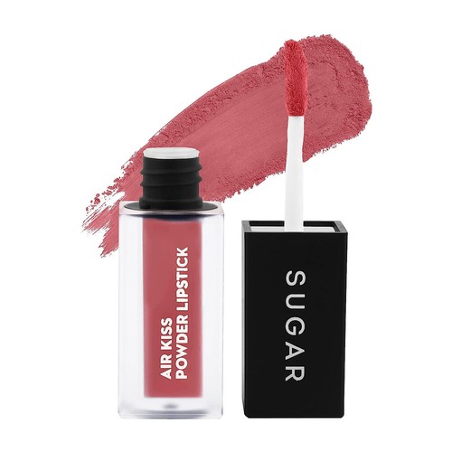 SUGAR Powder Lipstick With Matte Finish For Women Strawberry Macaron Shade 2 gm