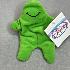 Flubber The Disney Store Bean Bag Plush 7.5" Green Stuffed Toy Animal