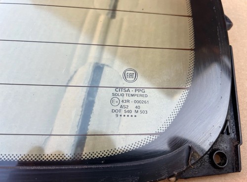Fiat 500 Convertible 2009-2025 Rear Heated Window - Picture 5 of 5
