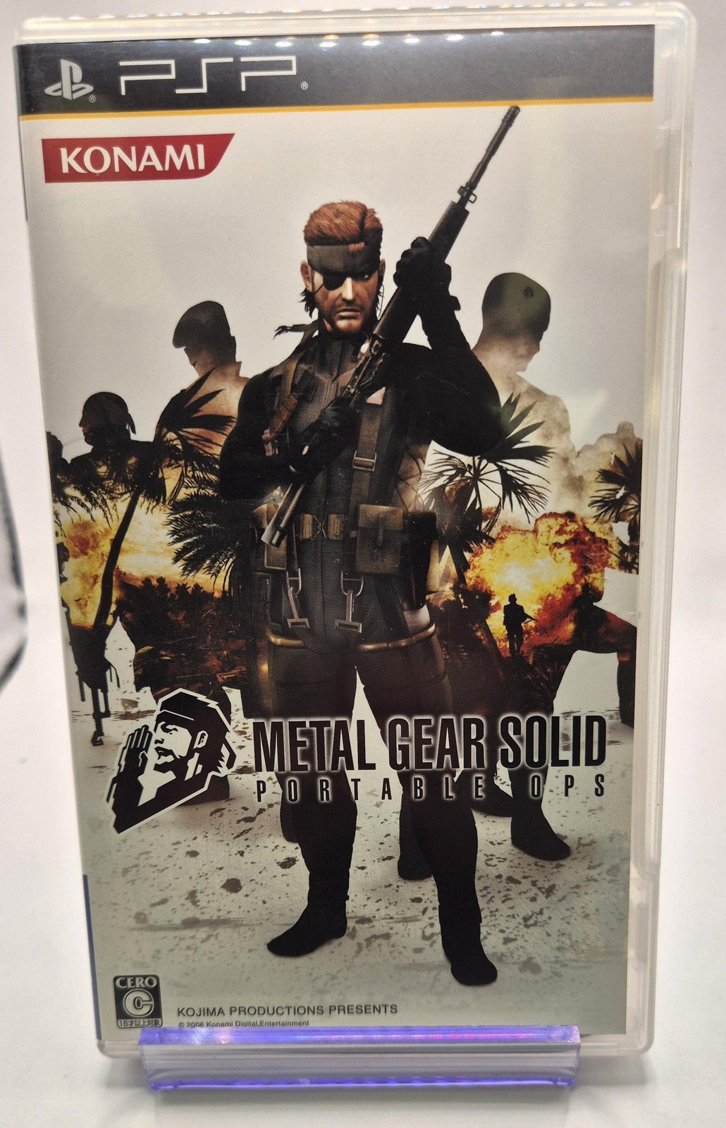 Jeu PSP Metal Gear Solid Portable Ops JAP