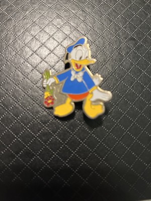 Vintage Donald Duck enamel pin from Walt Disney Productions, likely from 1979