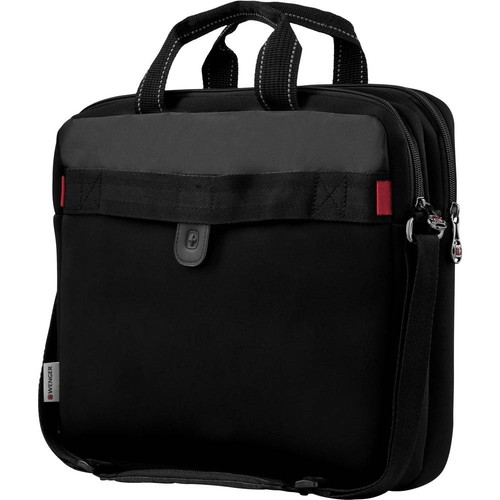 Wenger Sacoche Sherpa Double Slimcase Dimension maximale: 40,6 cm (16) noir - Photo 3/4