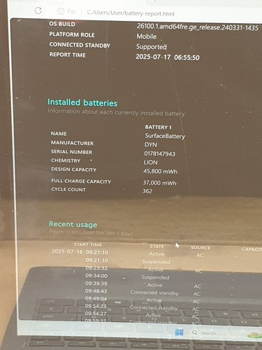 Microsoft Surface Laptop 3 13" 1867 i5-1035G7 8GB RAM 256GB SSD WIN 11 ,SL6 - Zdjęcie 10 z 19