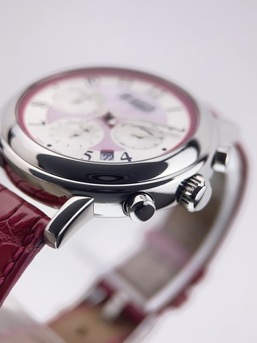 Chopard Mille Miglia Elton John Steel Silver & Pink Dial 39mm Automatic 8331 - Picture 4 of 9