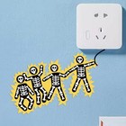 Elektrische Gefahr Warnung Schalter Aufkleber Wasserdicht Ölbeständig Wandtattoo