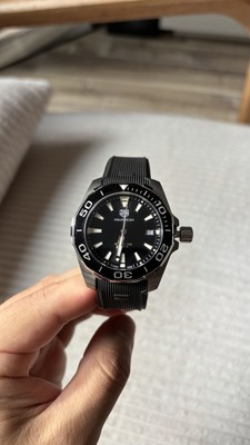 Tag Heuer WAY111A.FT6151 Aquaracer Rubber Strap | eBay